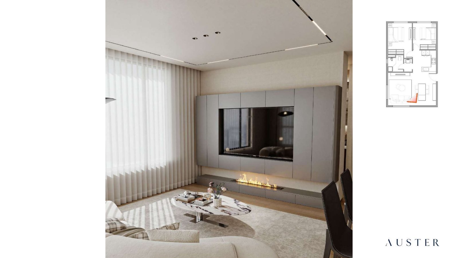 A3-1 — interiores — vivienda industrializada AUSTER, vista 4