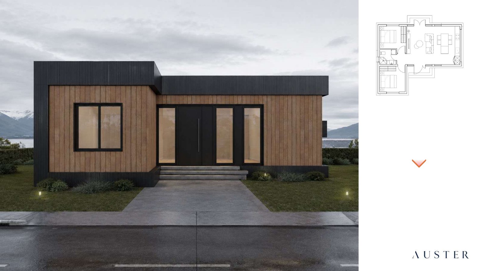 A1 — Línea compacta — vivienda industrializada AUSTER, vista 6