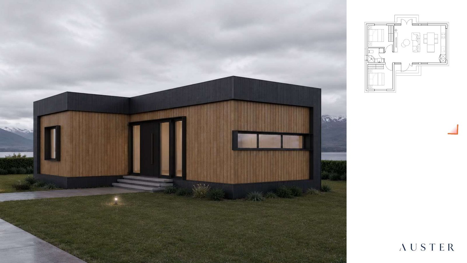 A1-2 — renders — vivienda industrializada AUSTER, vista 2
