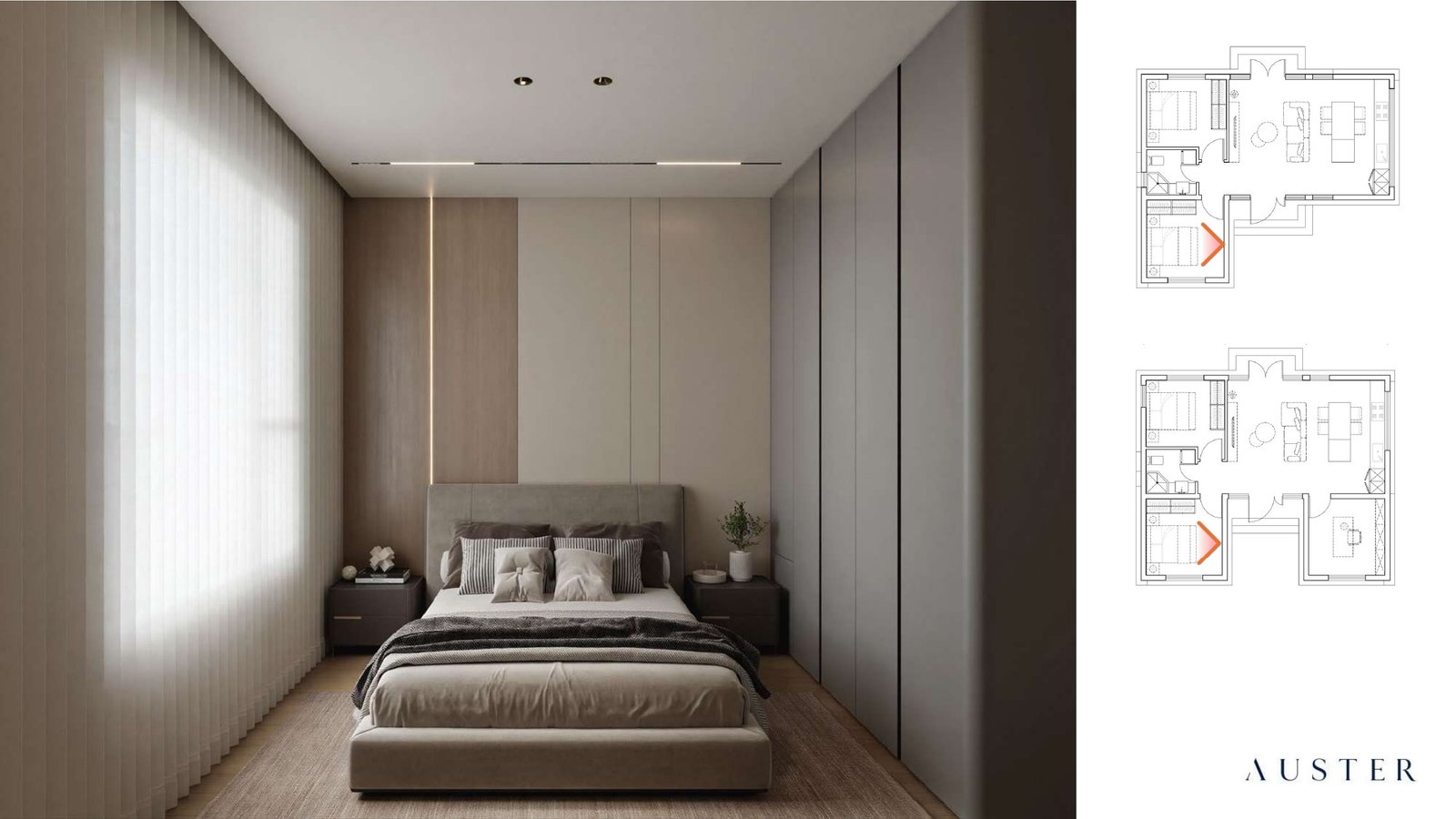 A1 — interiores — vivienda industrializada AUSTER, vista 5