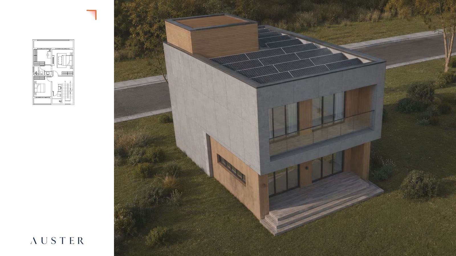 A2 — plantas — vivienda industrializada AUSTER, vista 5