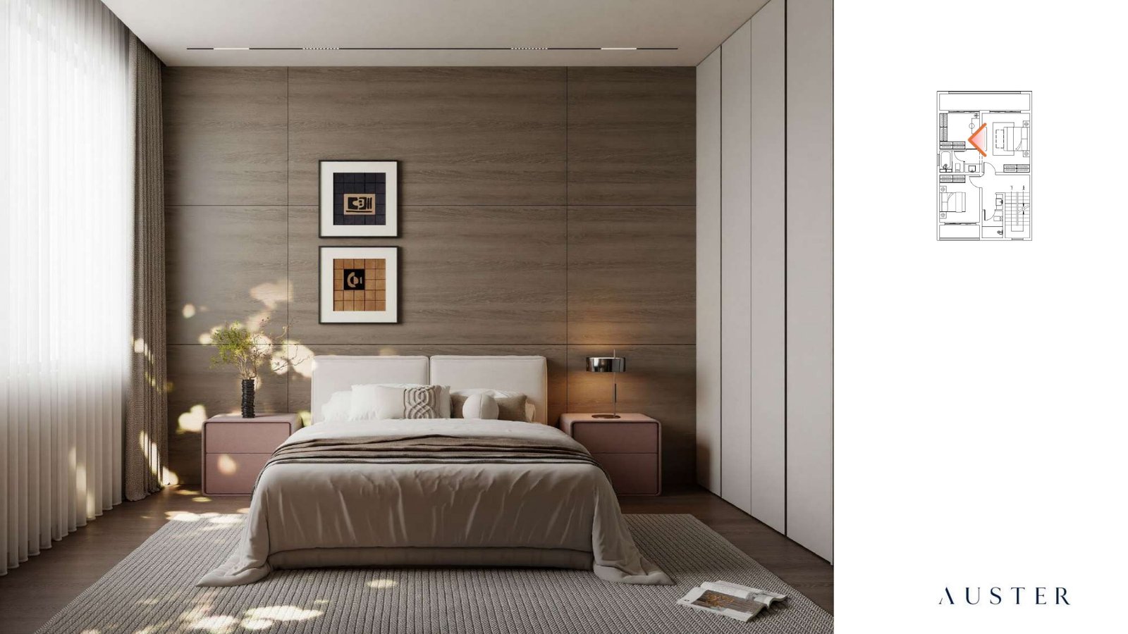 A2 — interiores — vivienda industrializada AUSTER, vista 7
