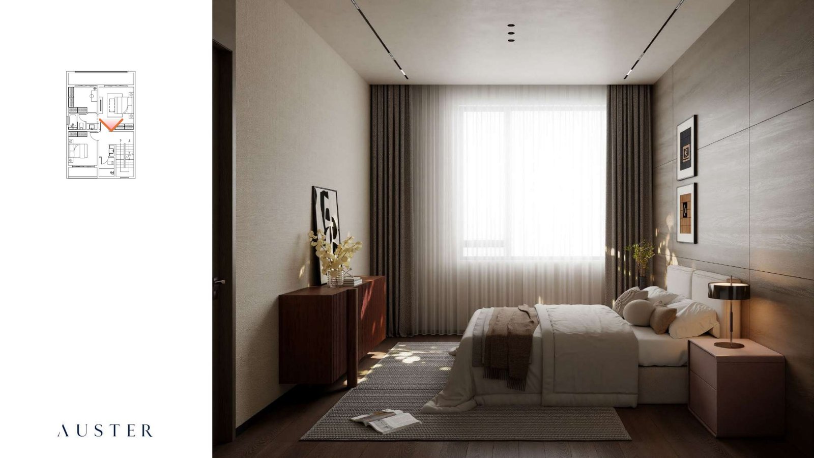 A2 — interiores — vivienda industrializada AUSTER, vista 8