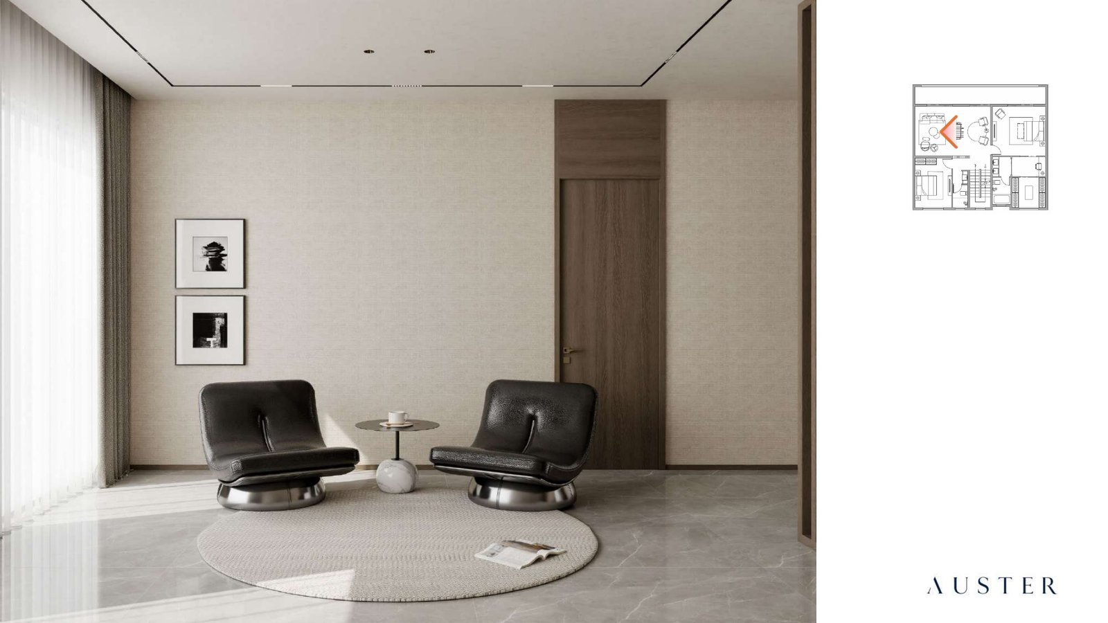 B2 — interiores — vivienda industrializada AUSTER, vista 14